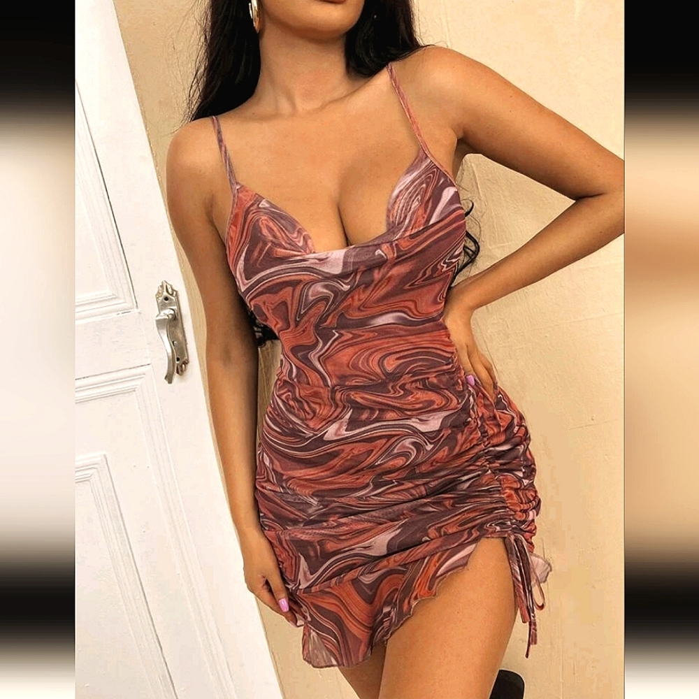 Pink Marble Dress